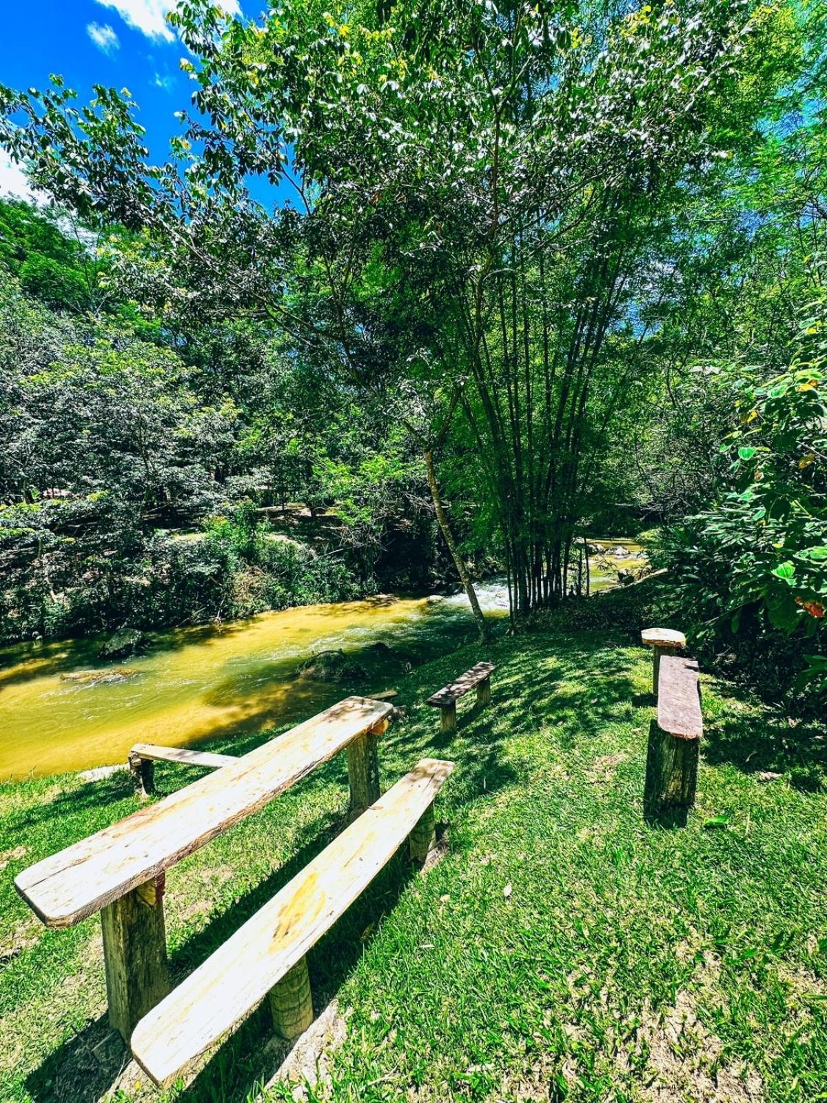 Pousada Sitio Da Floresta Sana Buitenkant foto