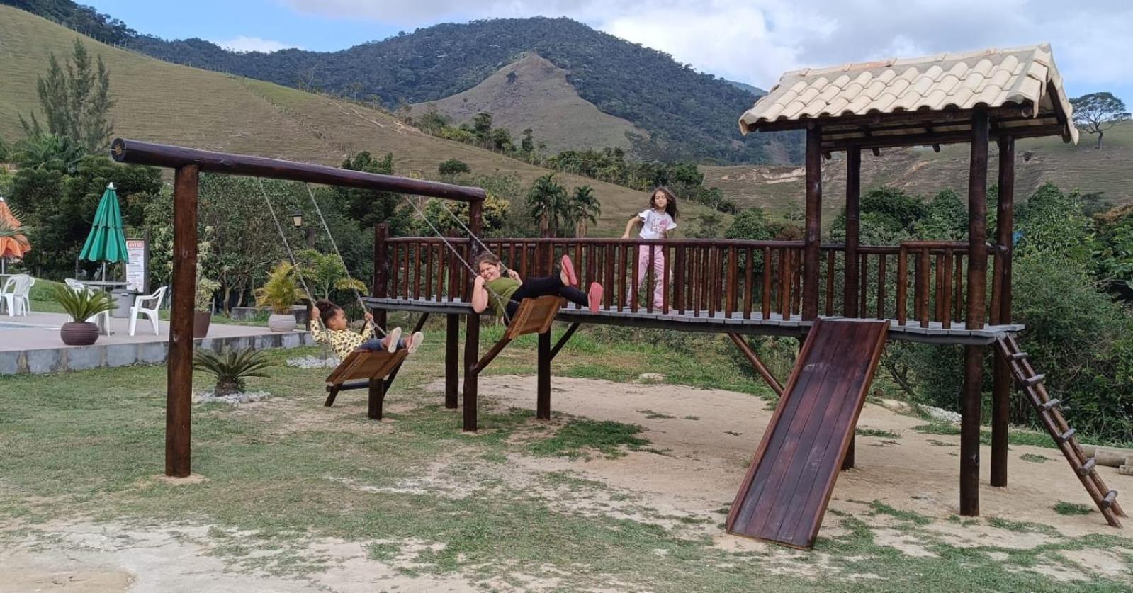 Pousada Sitio Da Floresta Sana Buitenkant foto